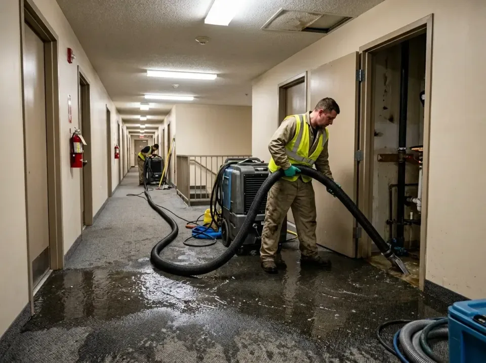 multi-unit-apartment-hallway-f-005 — frequently asked questions, Emergency Burst Pipe Water Extraction & Removal in West Den…